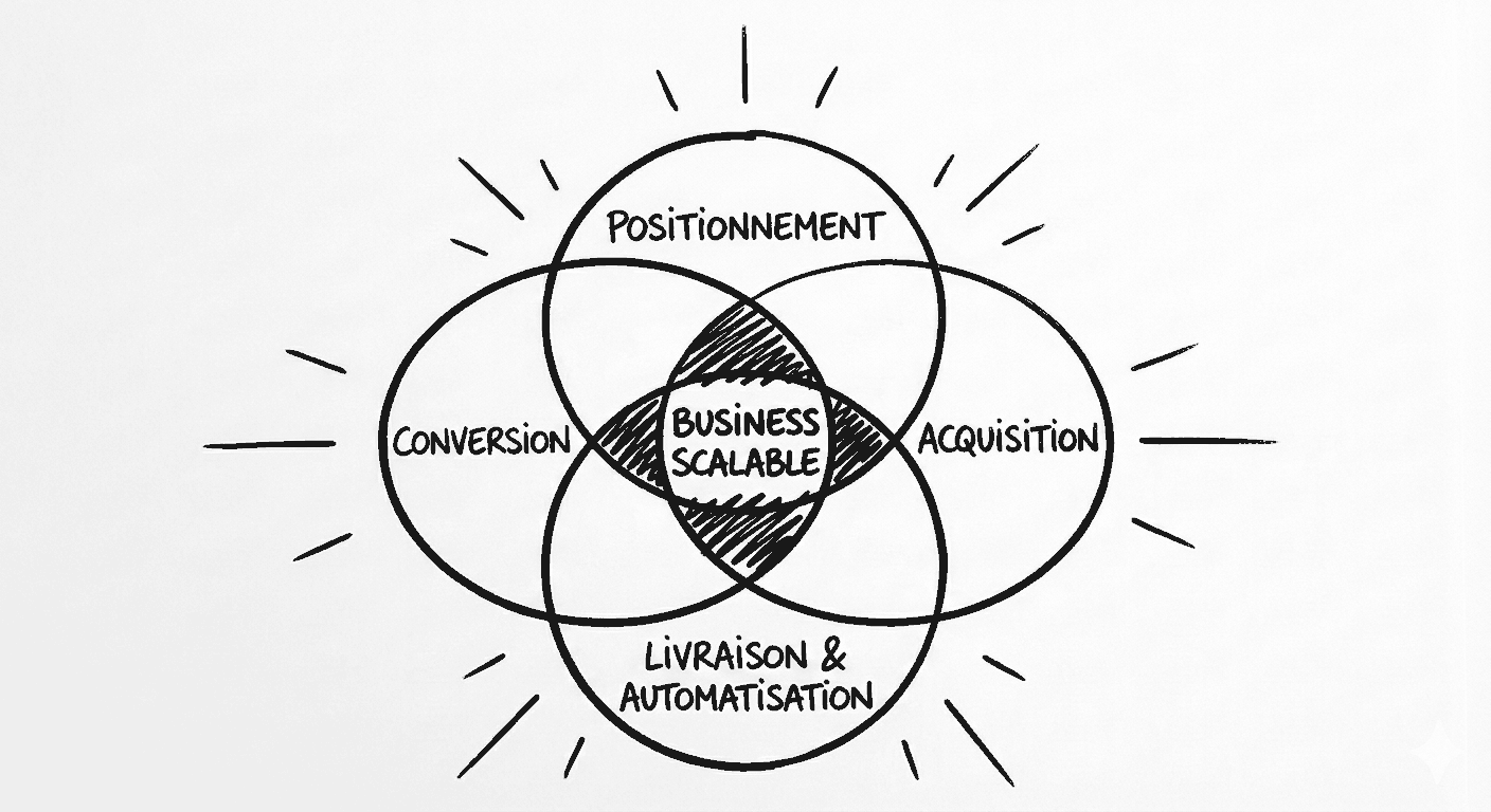 Les 4 piliers de l'Ikigai de Croissance